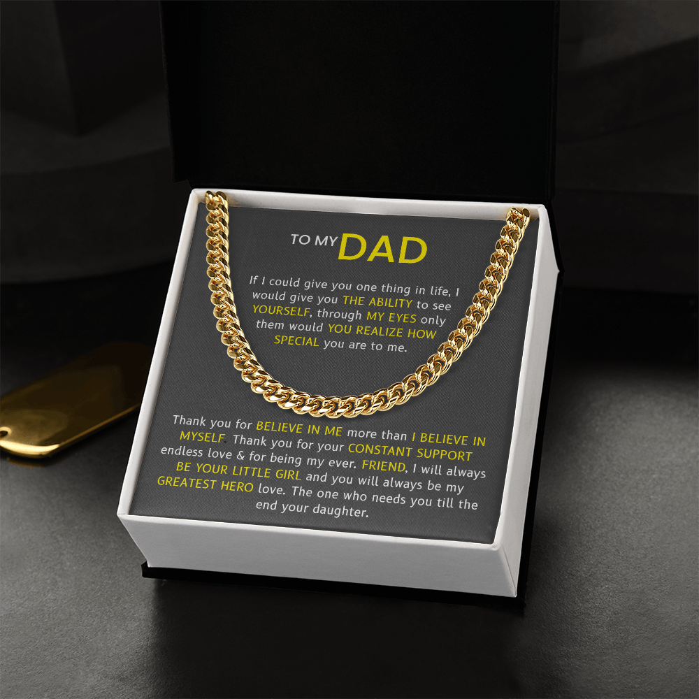 To My Dad – Heartfelt “My Greatest Hero” Sentimental Gift