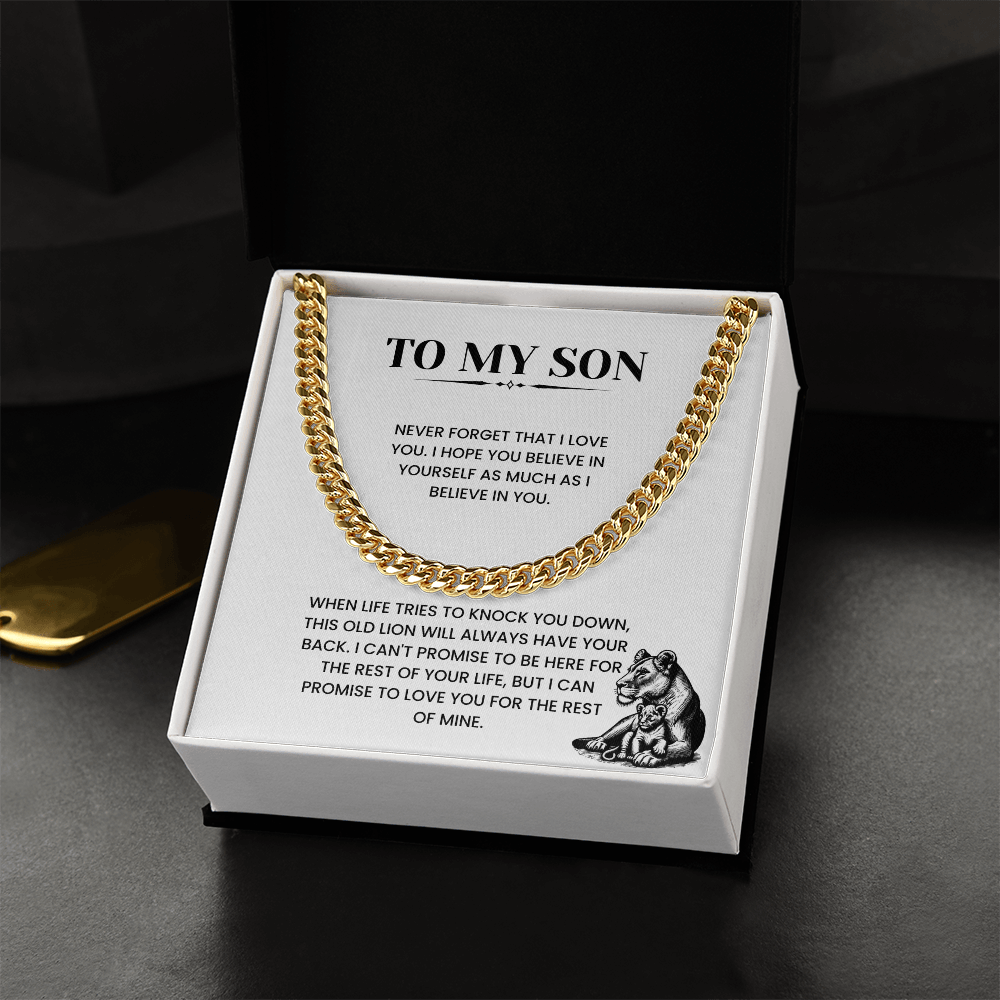 To My Son – Heartfelt “I Love You Always” Sentimental Gift