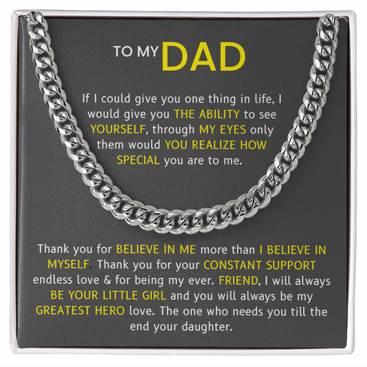 To My Dad – Heartfelt “My Greatest Hero” Sentimental Gift
