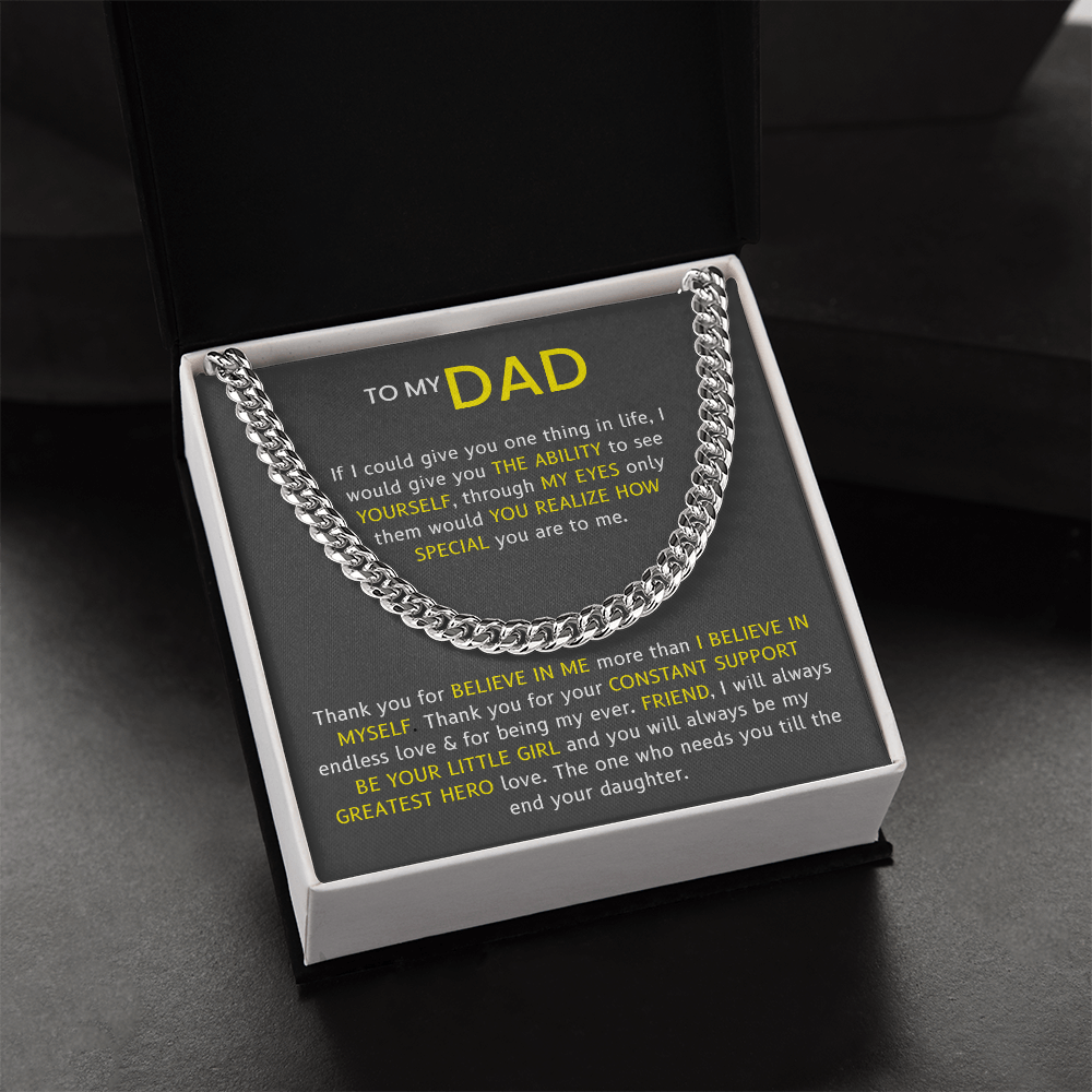 To My Dad – Heartfelt “My Greatest Hero” Sentimental Gift