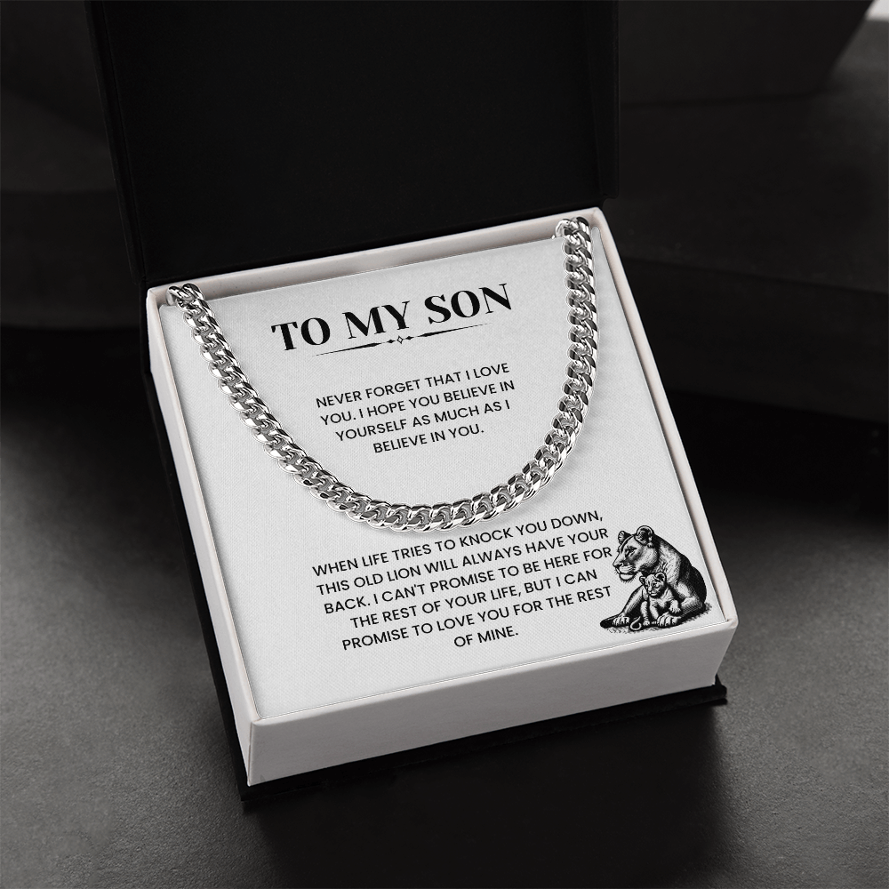 To My Son – Heartfelt “I Love You Always” Sentimental Gift