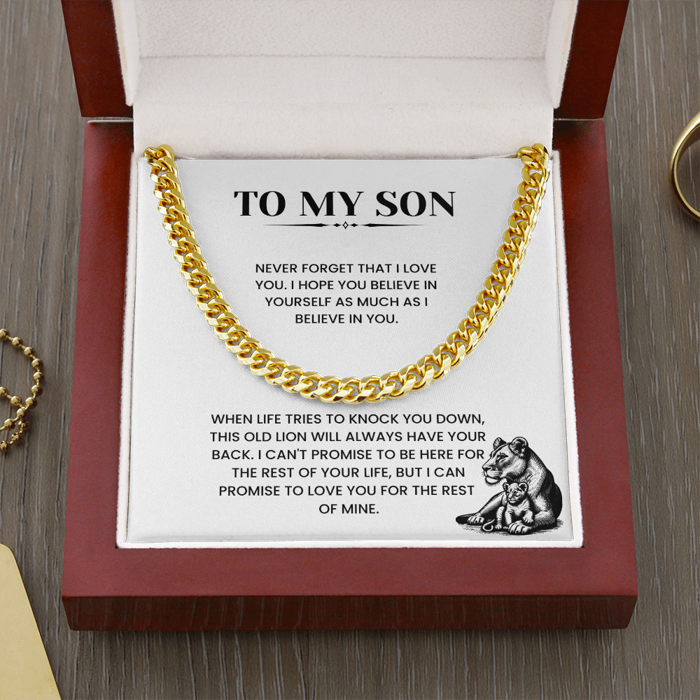 To My Son – Heartfelt “I Love You Always” Sentimental Gift