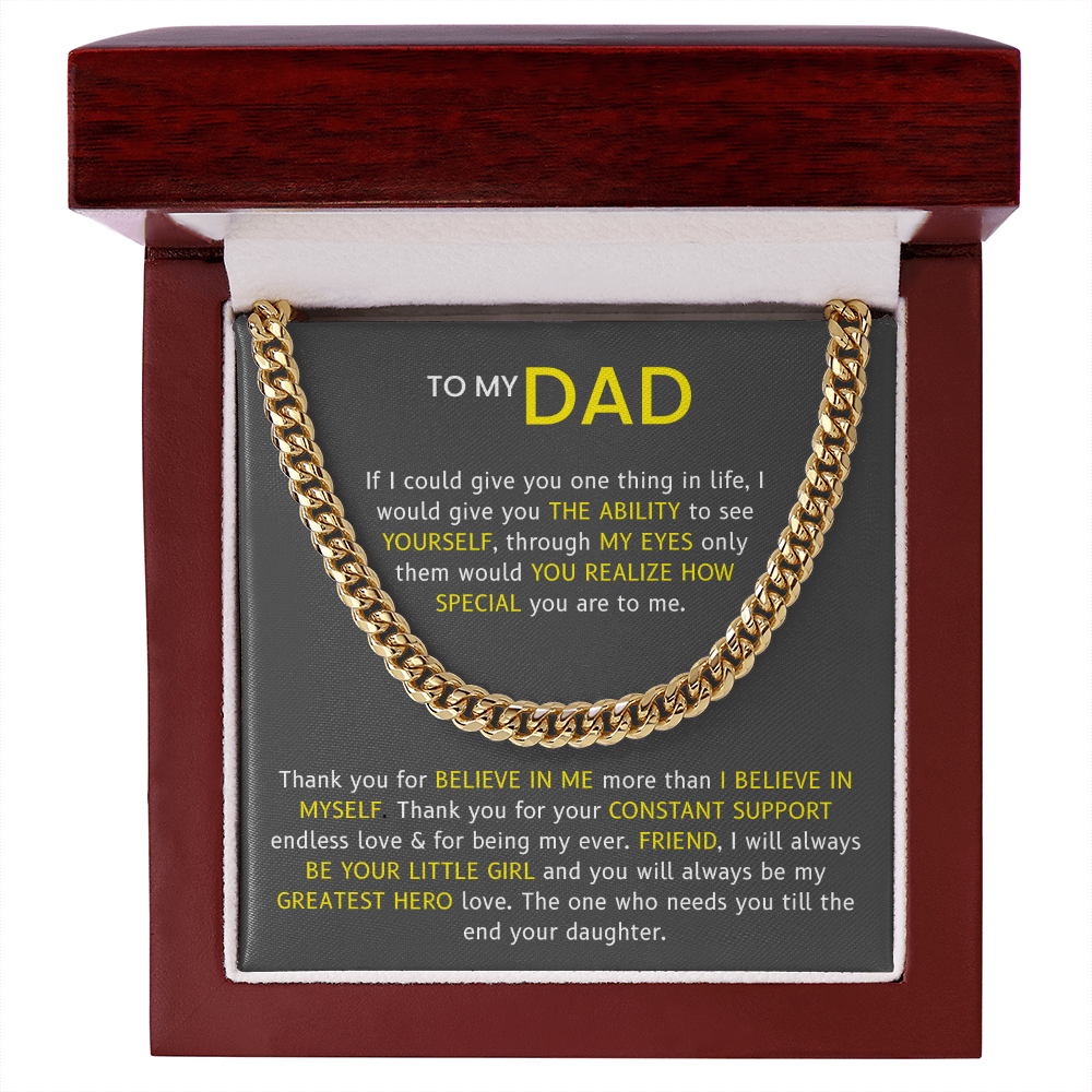 To My Dad – Heartfelt “My Greatest Hero” Sentimental Gift