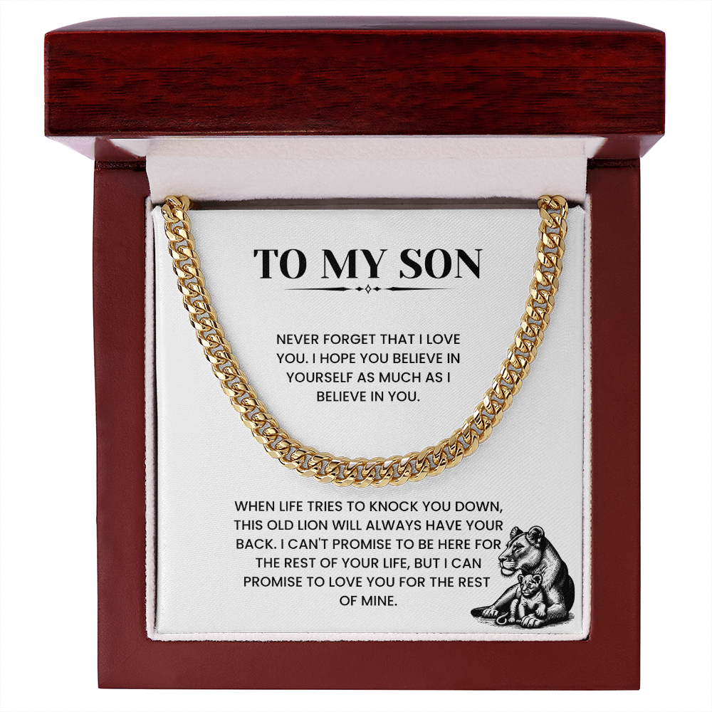 To My Son – Heartfelt “I Love You Always” Sentimental Gift