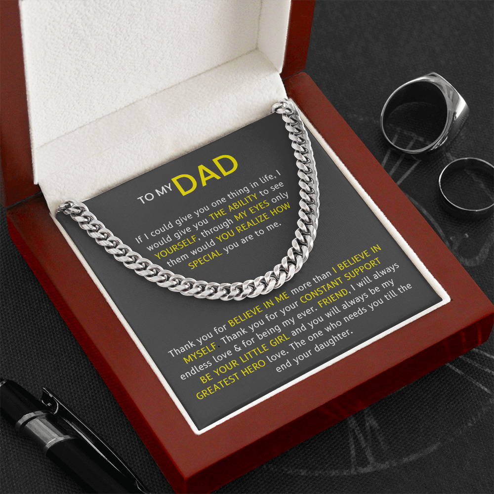To My Dad – Heartfelt “My Greatest Hero” Sentimental Gift