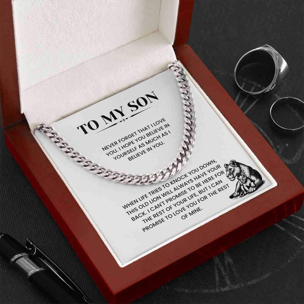 To My Son – Heartfelt “I Love You Always” Sentimental Gift