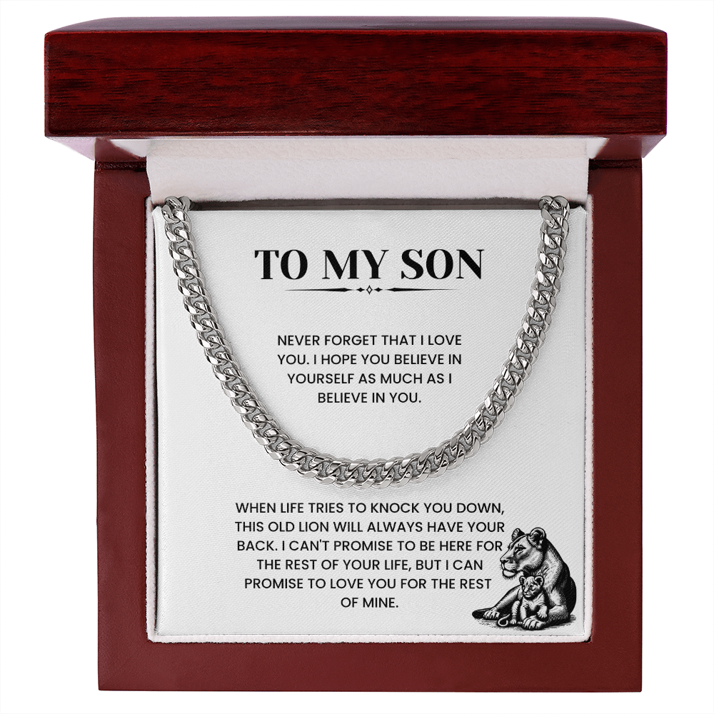 To My Son – Heartfelt “I Love You Always” Sentimental Gift