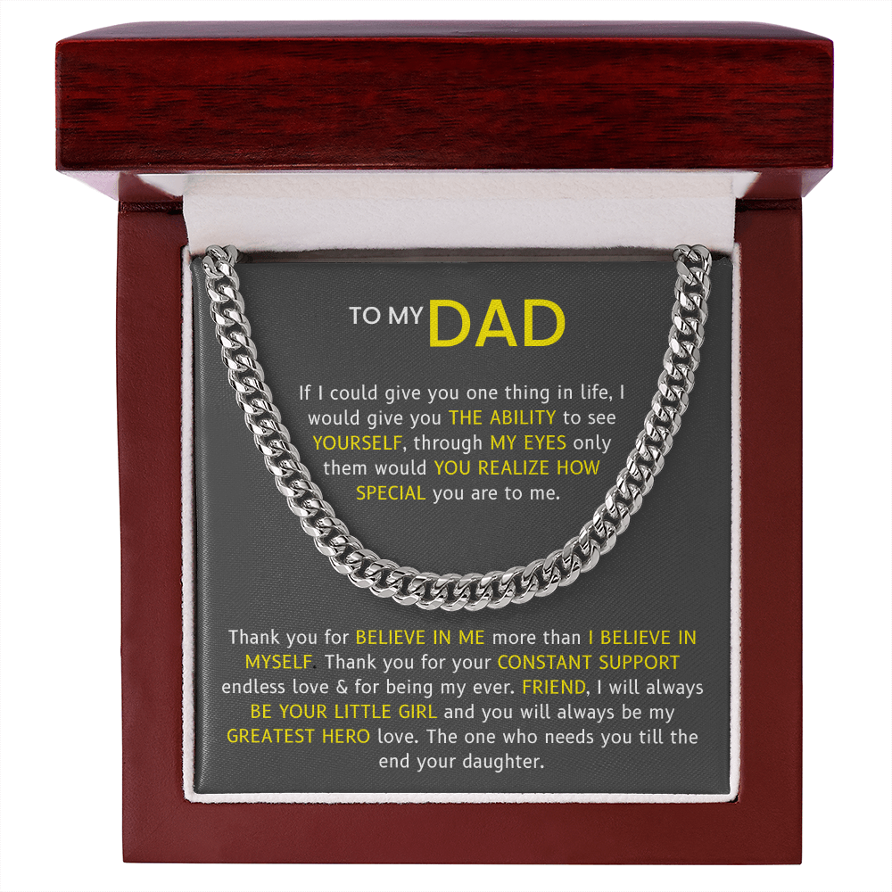 To My Dad – Heartfelt “My Greatest Hero” Sentimental Gift
