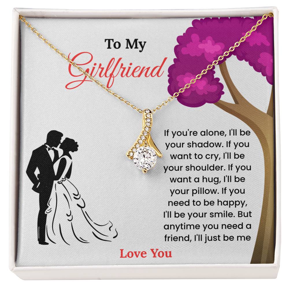 To My Girlfriend – “Always By Your Side”  Alluring Beauty Necklace