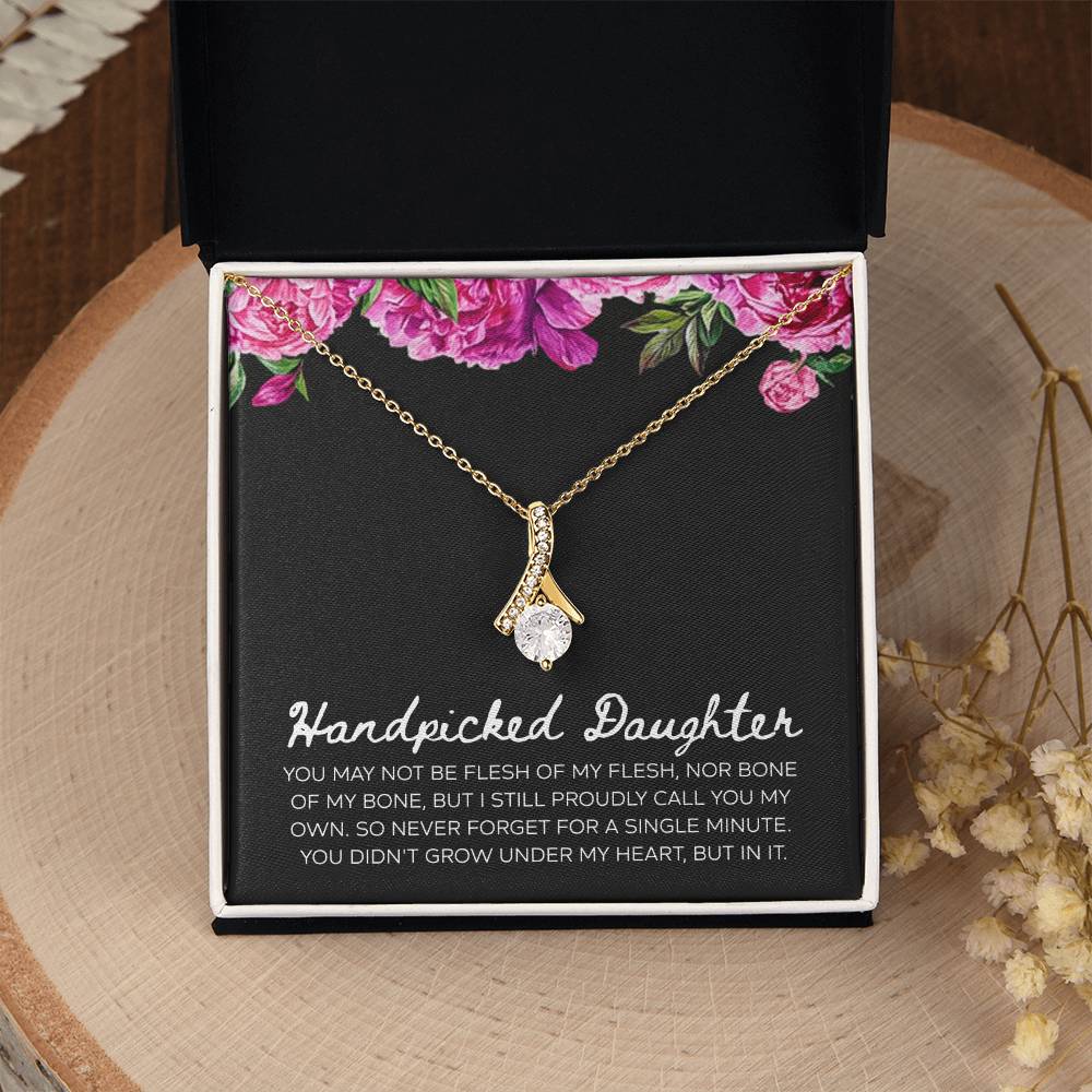To My Daughter – “Grown in My Heart” Alluring Beauty Necklace