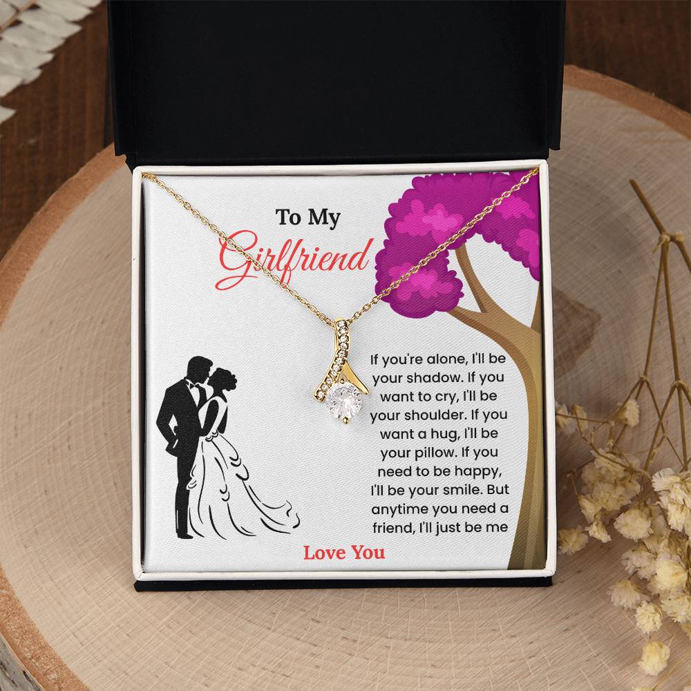 To My Girlfriend – “Always By Your Side”  Alluring Beauty Necklace