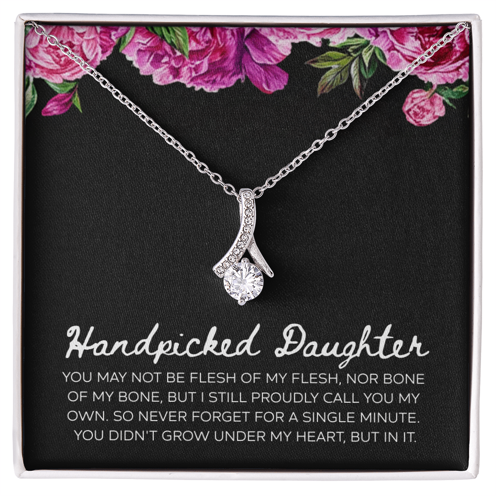 To My Daughter – “Grown in My Heart” Alluring Beauty Necklace