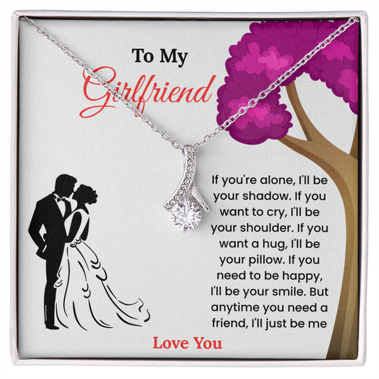 To My Girlfriend – “Always By Your Side”  Alluring Beauty Necklace