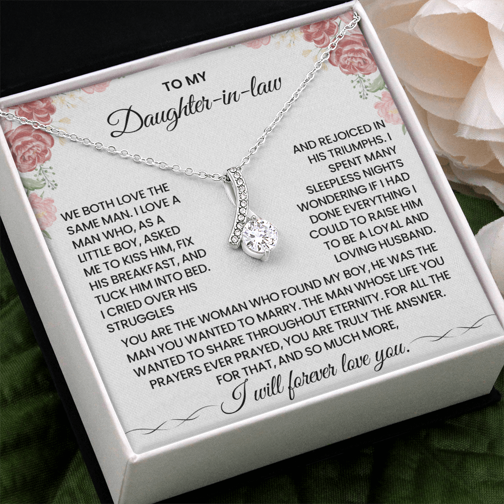 To My Daughter in Law – “Always in My Heart” Alluring Beauty Necklace