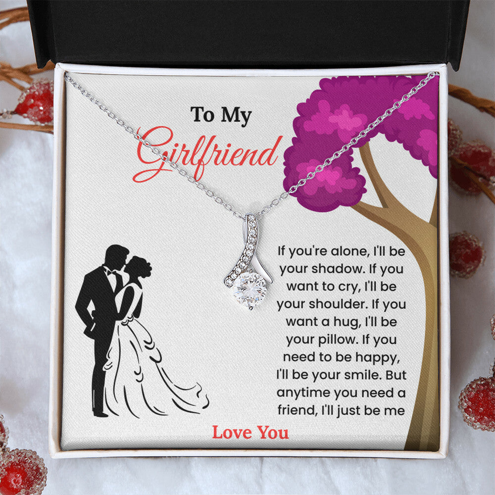 To My Girlfriend – “Always By Your Side”  Alluring Beauty Necklace