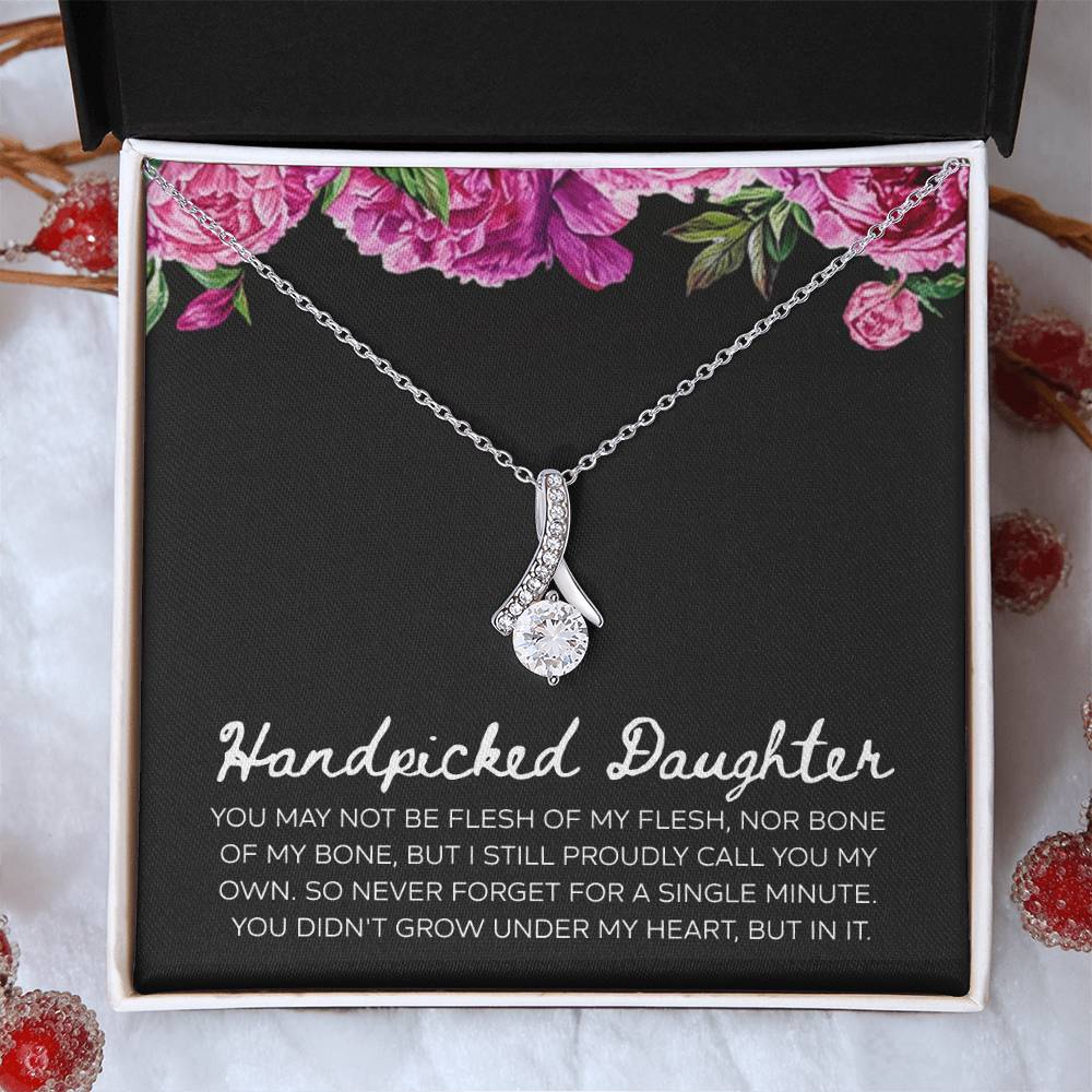 To My Daughter – “Grown in My Heart” Alluring Beauty Necklace