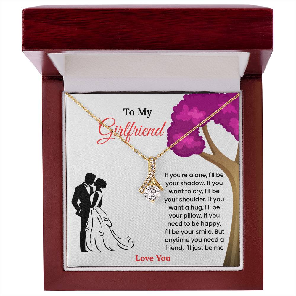 To My Girlfriend – “Always By Your Side”  Alluring Beauty Necklace