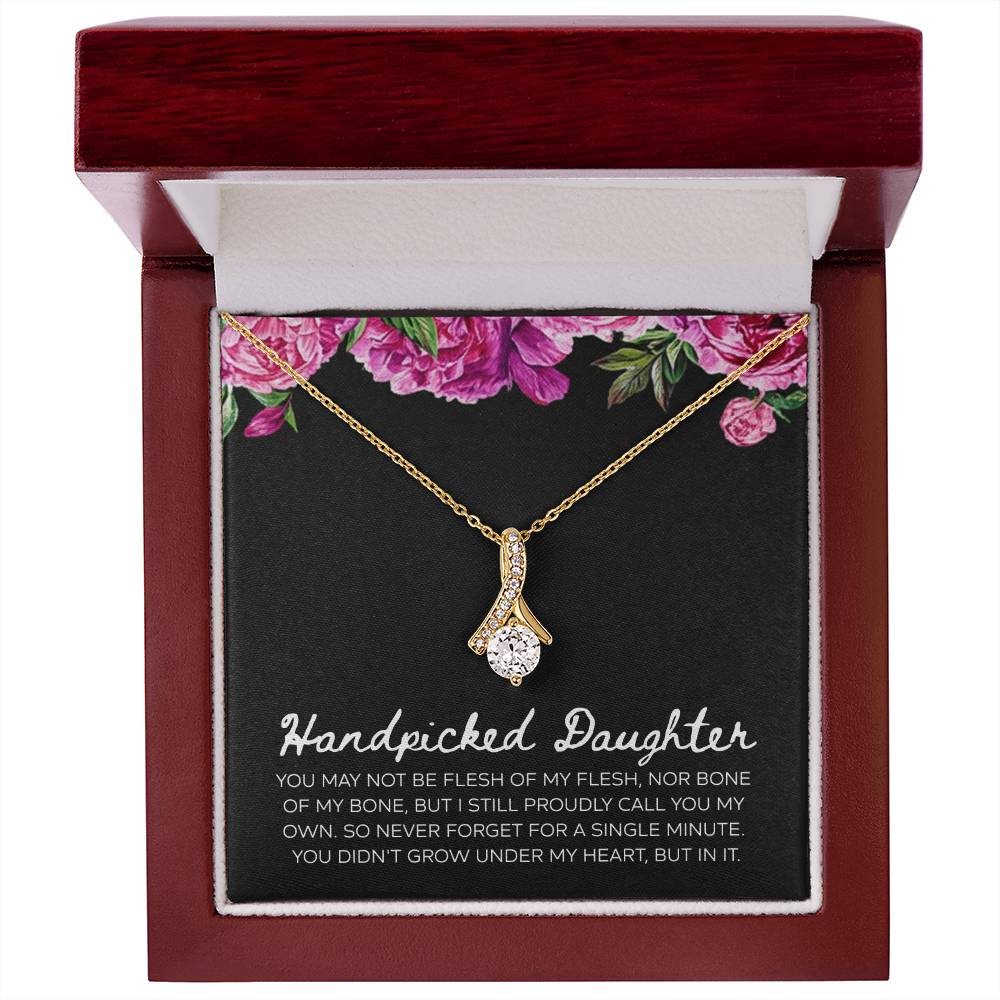 To My Daughter – “Grown in My Heart” Alluring Beauty Necklace