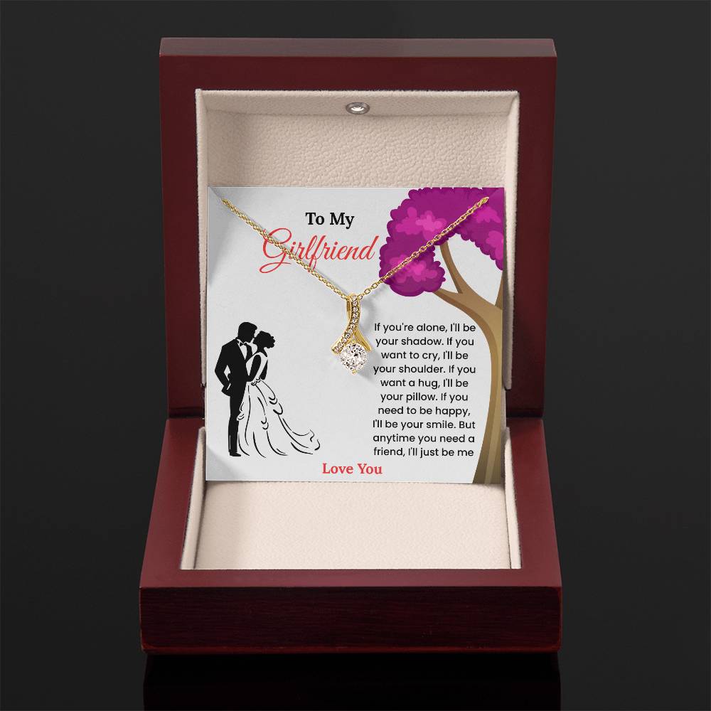 To My Girlfriend – “Always By Your Side”  Alluring Beauty Necklace