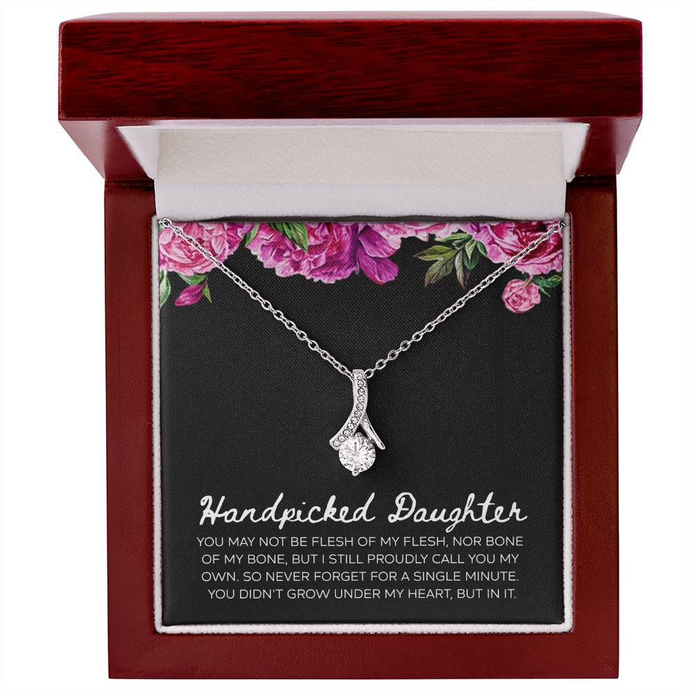 To My Daughter – “Grown in My Heart” Alluring Beauty Necklace