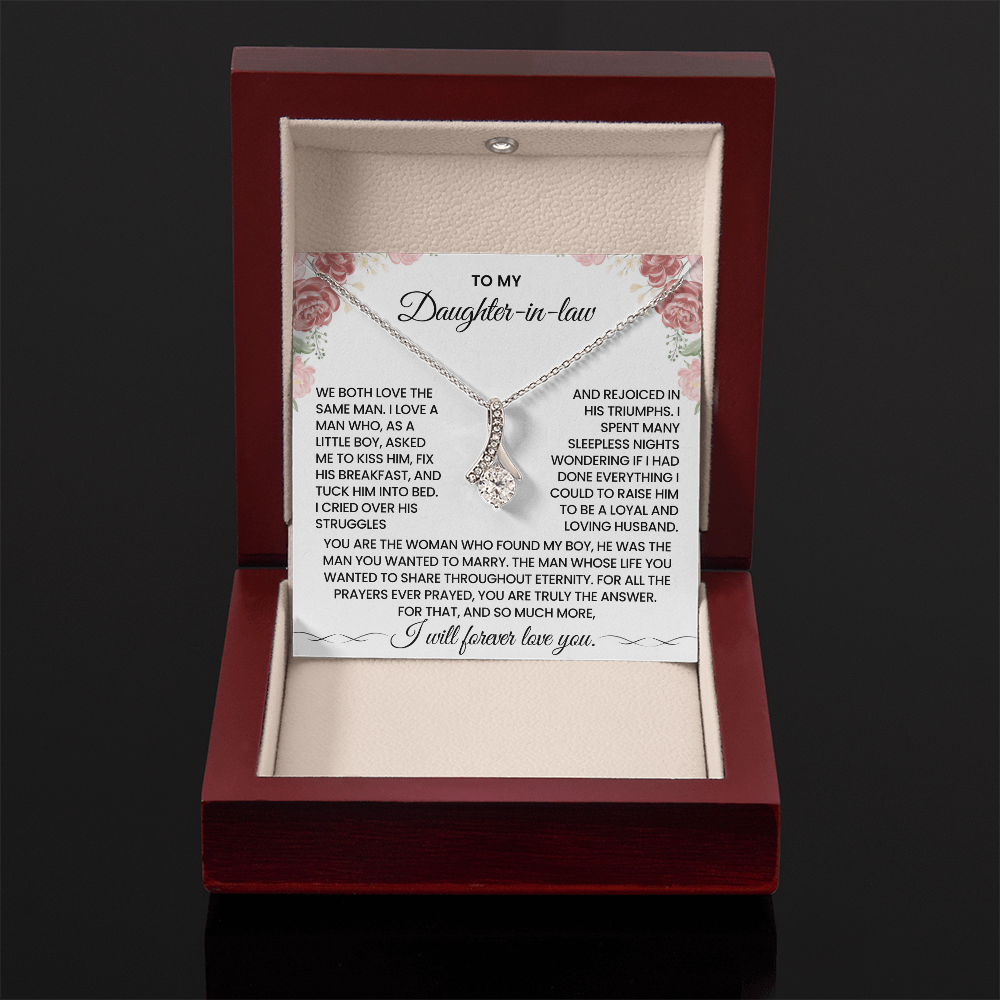 To My Daughter in Law – “Always in My Heart” Alluring Beauty Necklace