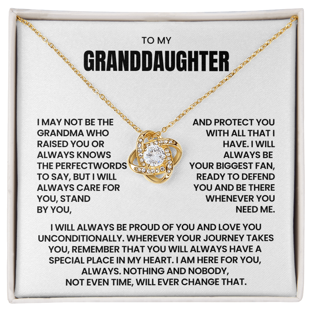 Granddaughter Gift Sentimental Message Jewelry