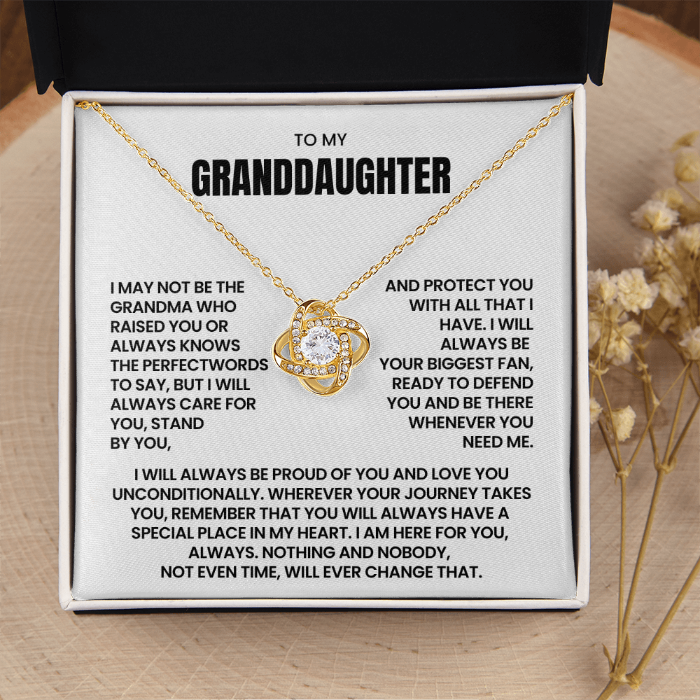 Granddaughter Gift Sentimental Message Jewelry