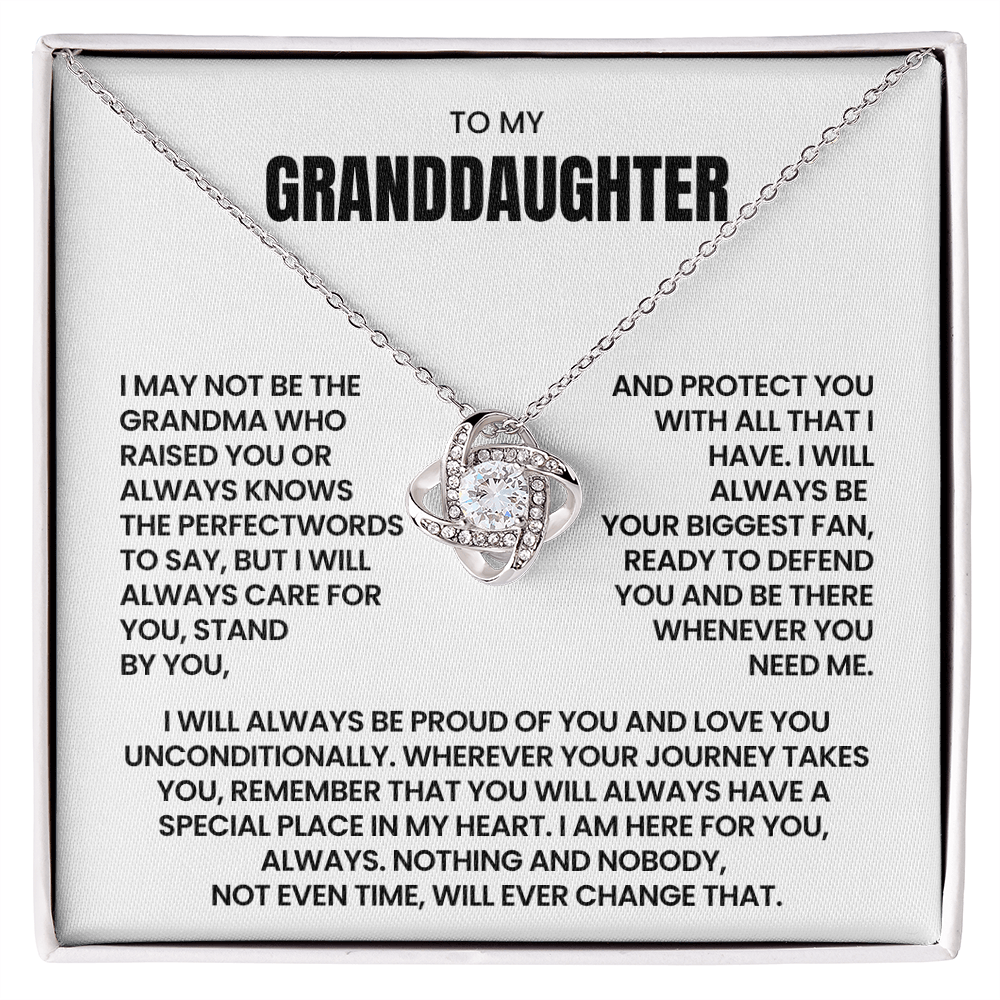 Granddaughter Gift Sentimental Message Jewelry