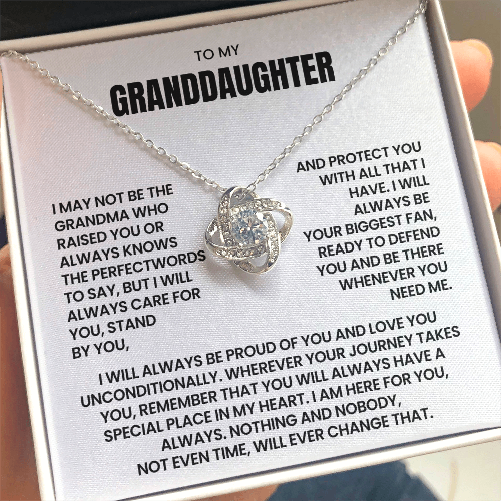 Granddaughter Gift Sentimental Message Jewelry