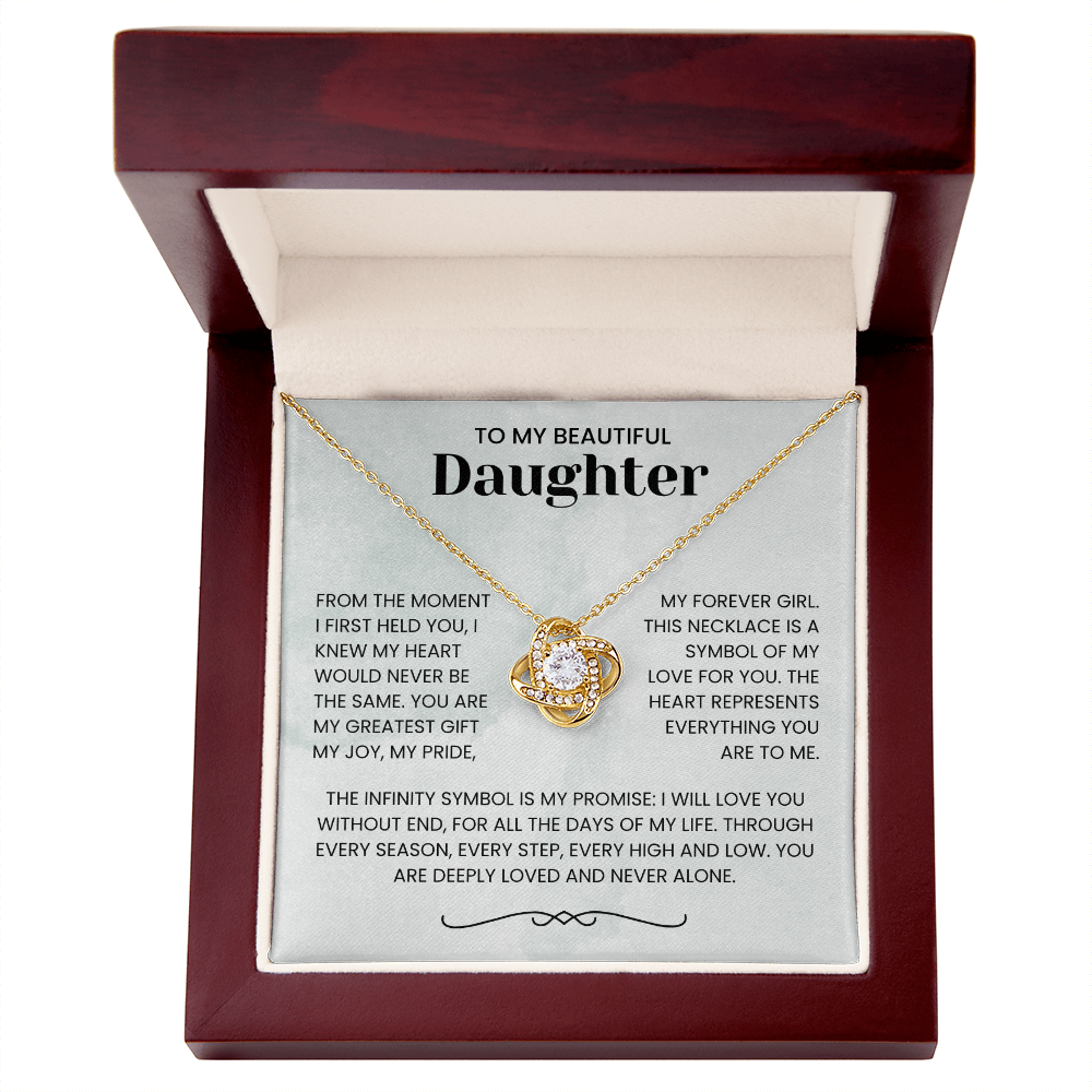 To My Daughter – “Forever Loved” Heartfelt Gift Jewelry