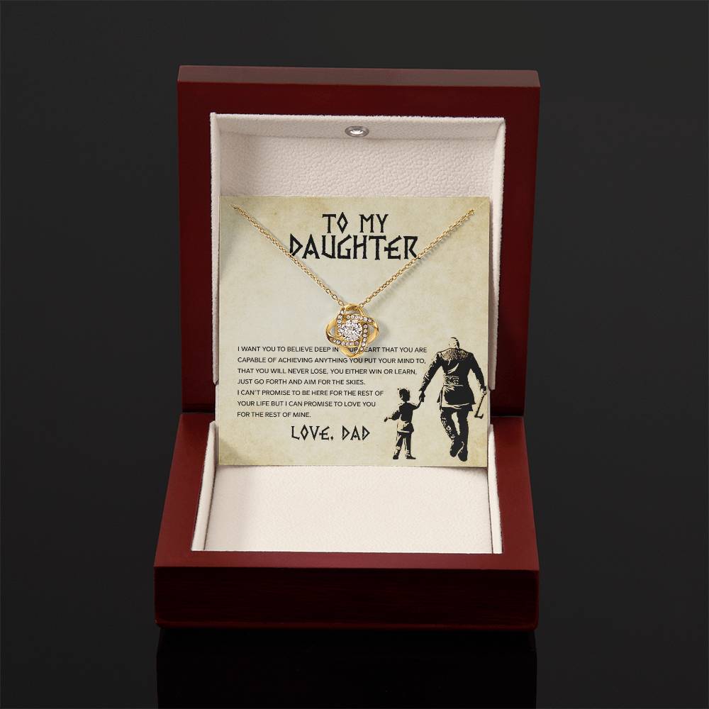 To My Daughter, You Will Never Lose