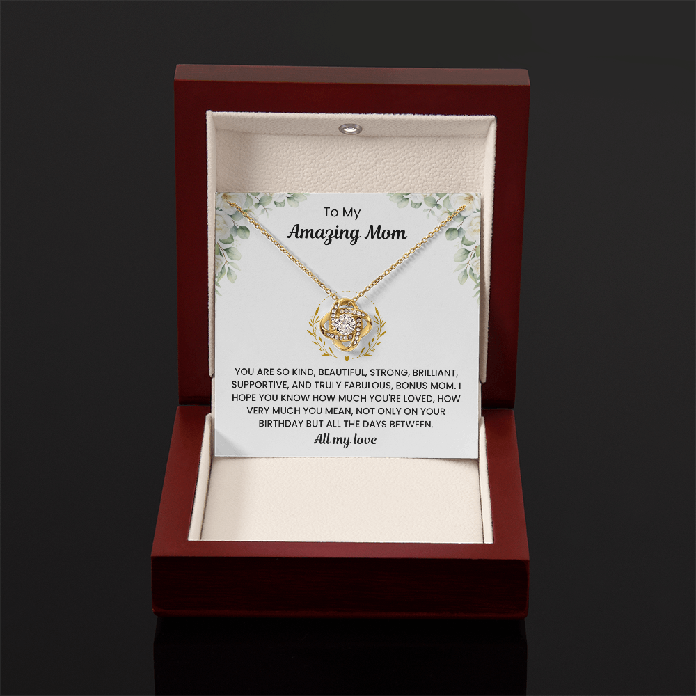 To My Mom – “You Are Truly Fabulous” Heartfelt Necklace Gift