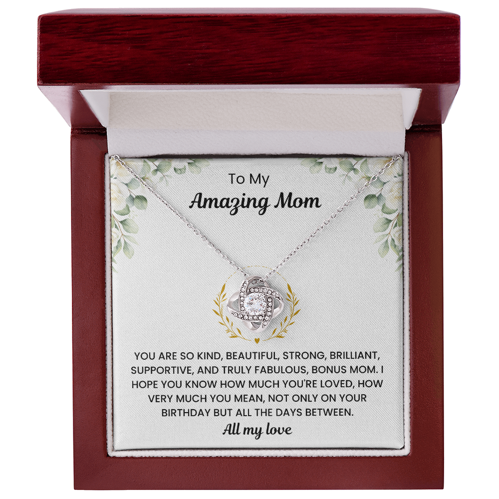 To My Mom – “You Are Truly Fabulous” Heartfelt Necklace Gift