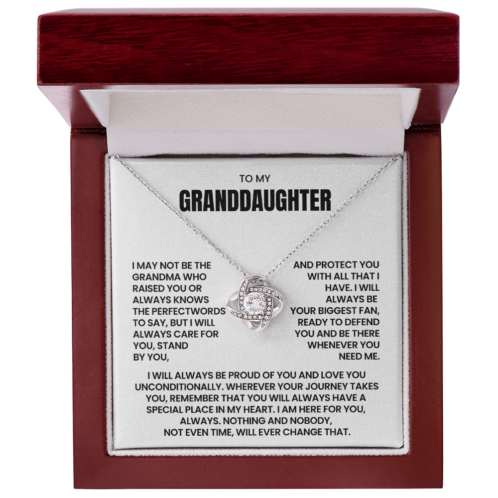 Granddaughter Gift Sentimental Message Jewelry