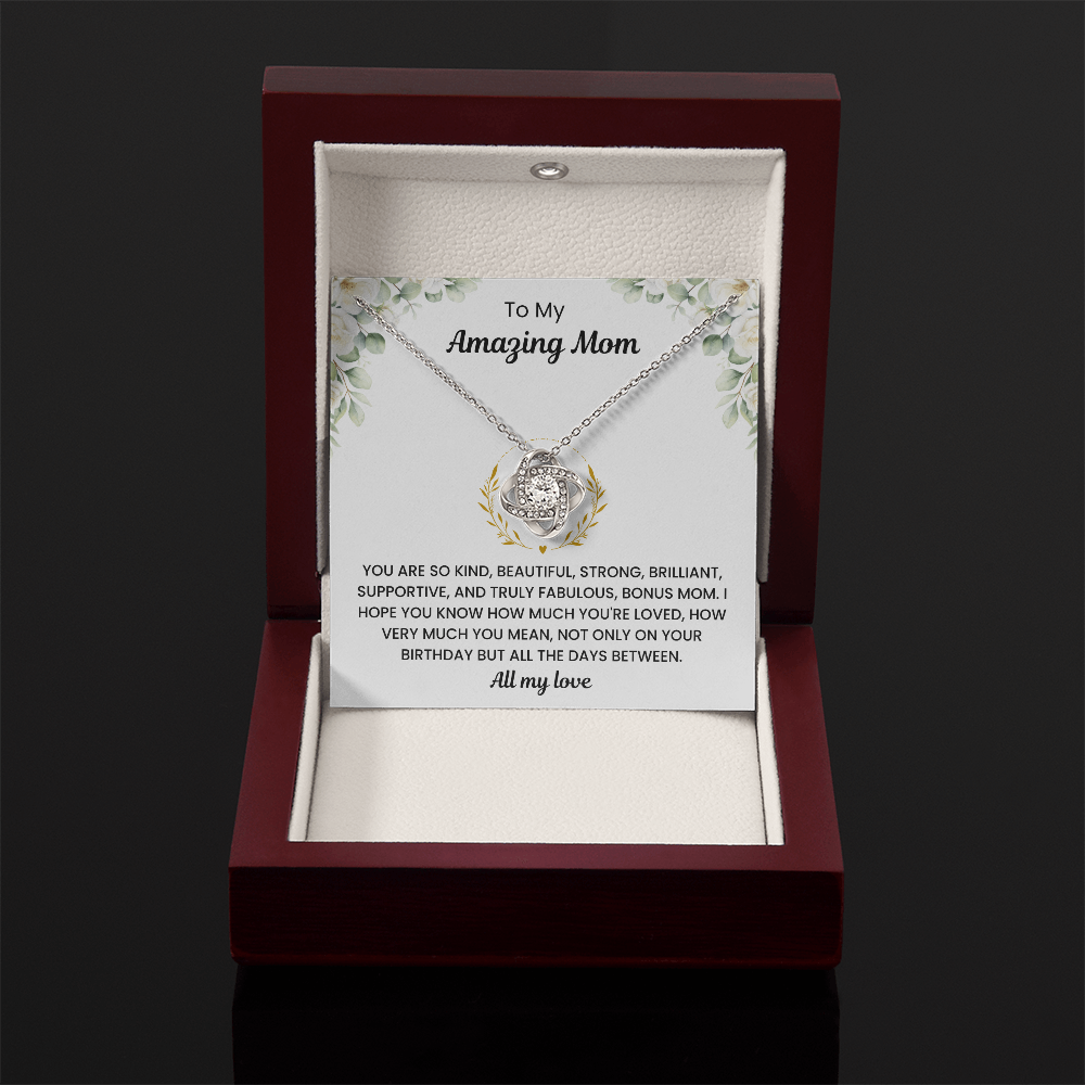 To My Mom – “You Are Truly Fabulous” Heartfelt Necklace Gift
