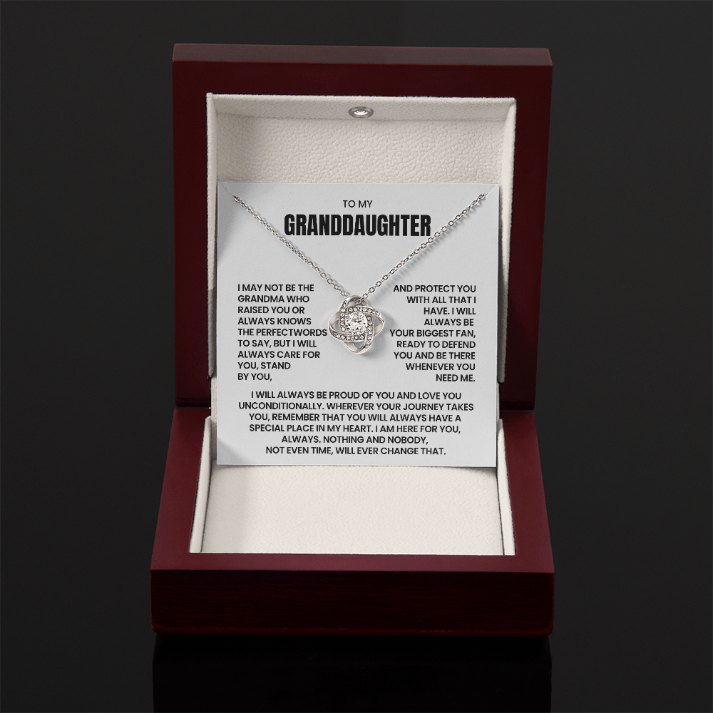 Granddaughter Gift Sentimental Message Jewelry