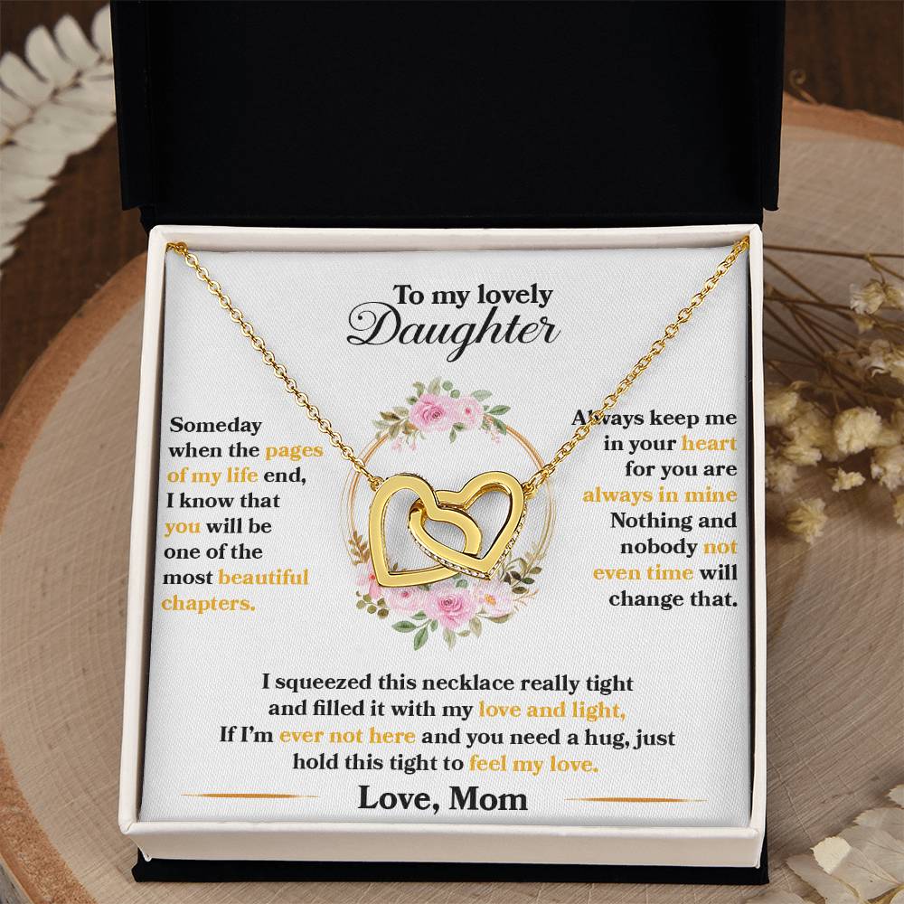 To My Lovely Daughter, Hold This Tight To Feel My Love